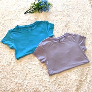 🌲2 PK Women's Short Sleeve tops Sz S